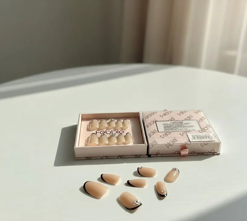 Febble - Golden Glam Luxe Press-On Nails