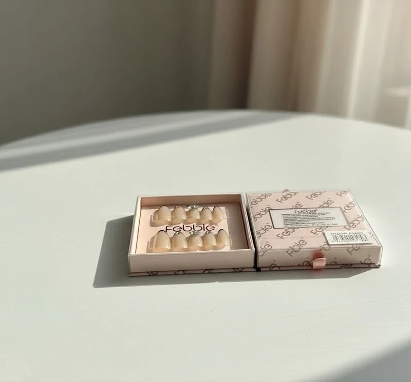 Febble - Golden Glam Luxe Press-On Nails